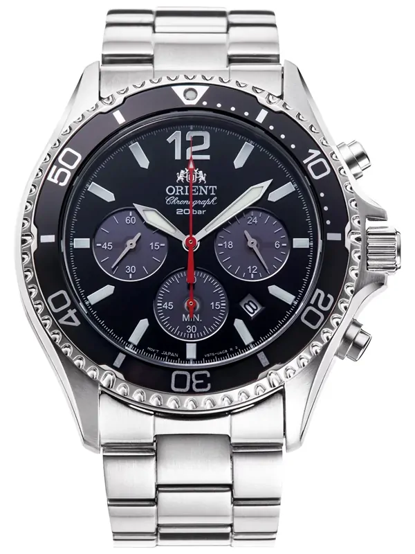 Zegarek Męski Orient Sports Solar Chronograph RA-TX0202B10B + BOX