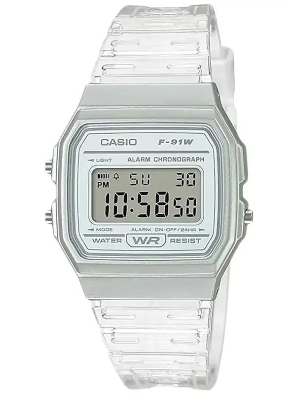 Unisex hodinky Casio Retro Vintage F-91WS-7 (zd648c) + KRABIČKA