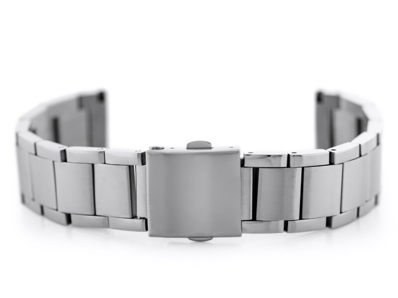 Náramok Pacific Model 9 solid - silver 18mm