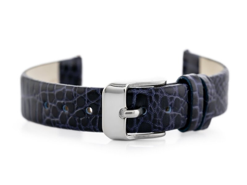 Kožený remienok W57 -darkblue - 14mm Kožený remienok W57 -darkblue - 14mm