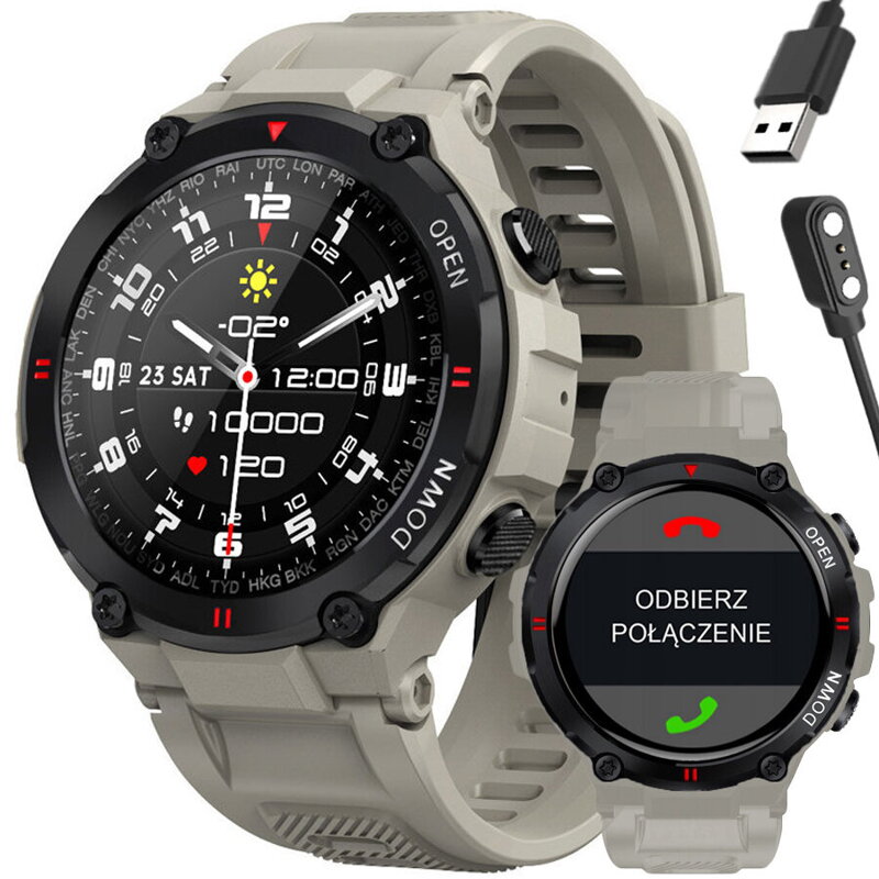 SMARTWATCH pánske GRAVITY GT7-4 - Uskutočňovanie hovorov (sg016d)
