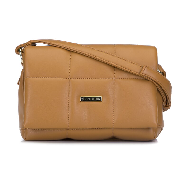 Damska listonoszka z pikowanym frontem 93-4Y-406-5