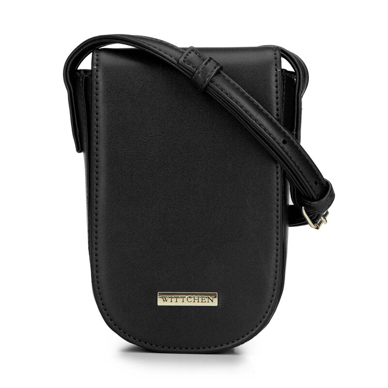 Damska saszetka z długą klapą 93-2Y-432-1