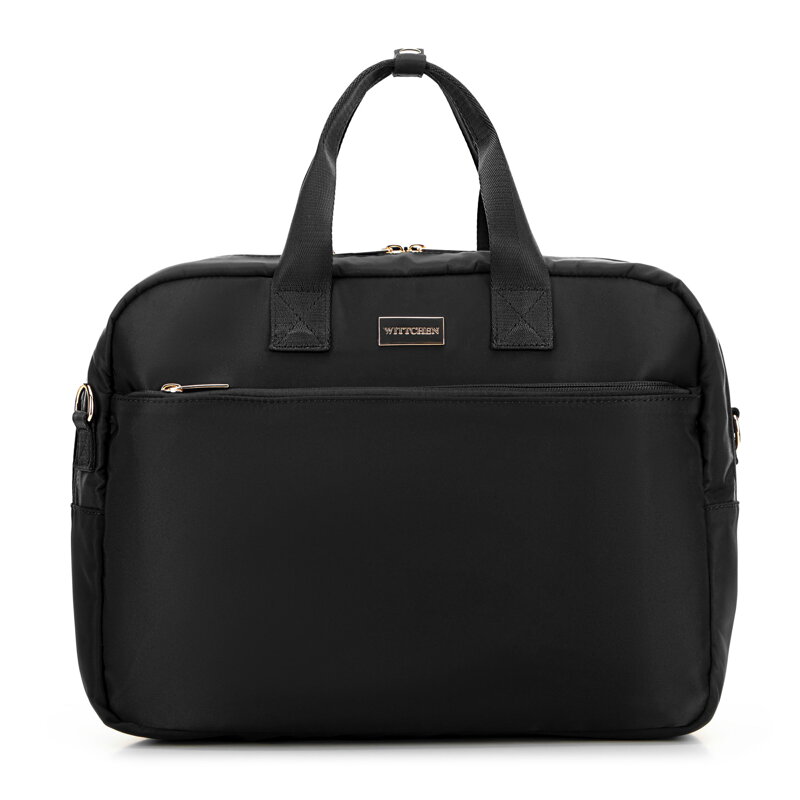 Torba na laptopa 15’’ z nylonu czarna 29-3P-203-10 Torba na laptopa 15’’ z nylonu czarna 29-3P-203-10