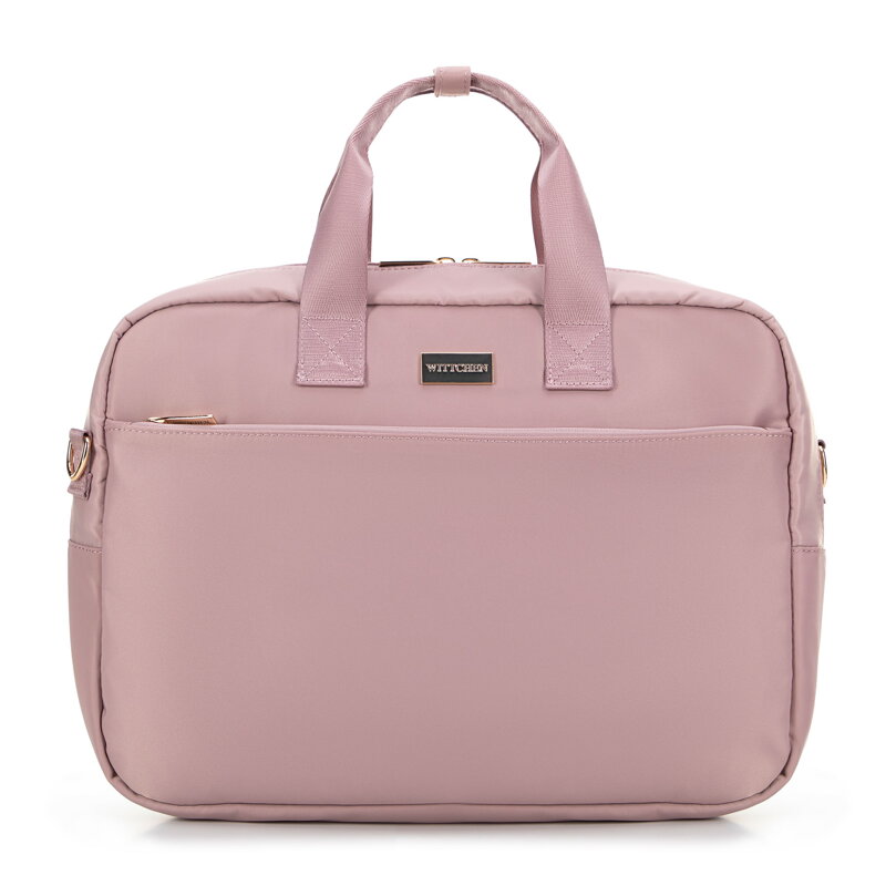 Torba na laptopa 15’’ z nylonu różowa 29-3P-203-34 Torba na laptopa 15’’ z nylonu różowa 29-3P-203-34