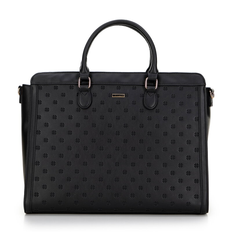 Damski kuferek z etui na laptopa 15,6'' czarno - złoty 99-4Y-230-1G Damski kuferek z etui na laptopa 15,6'' czarno - złoty 99-4Y-230-1G