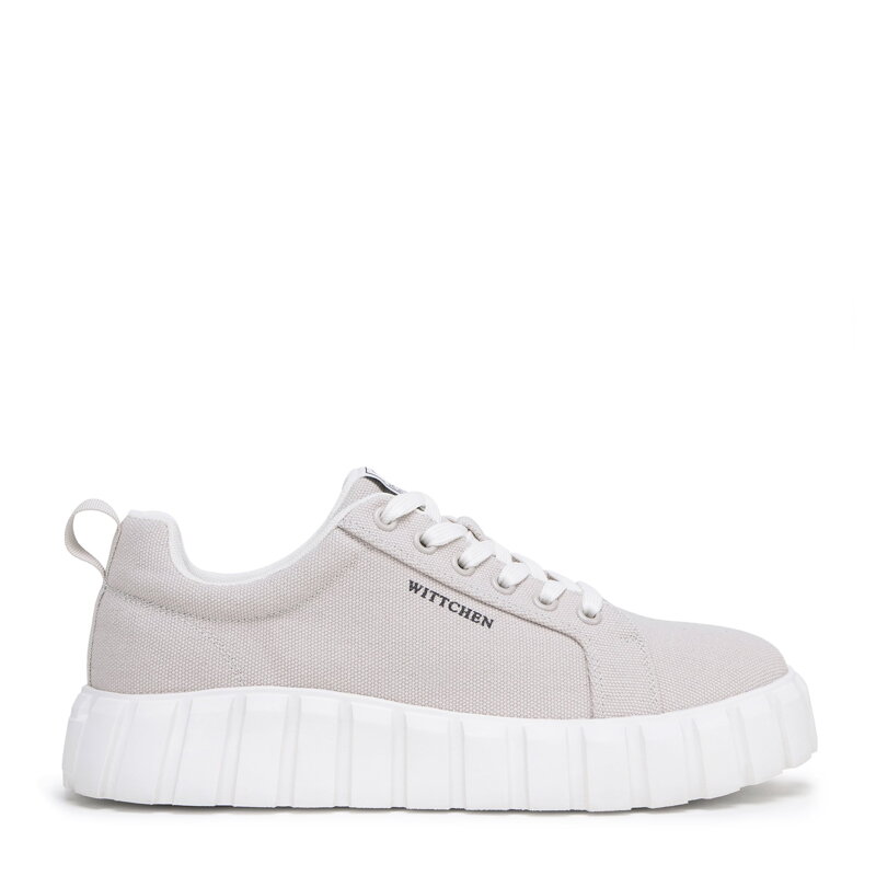 Damskie sneakersy na platformie szare 98-D-959-8