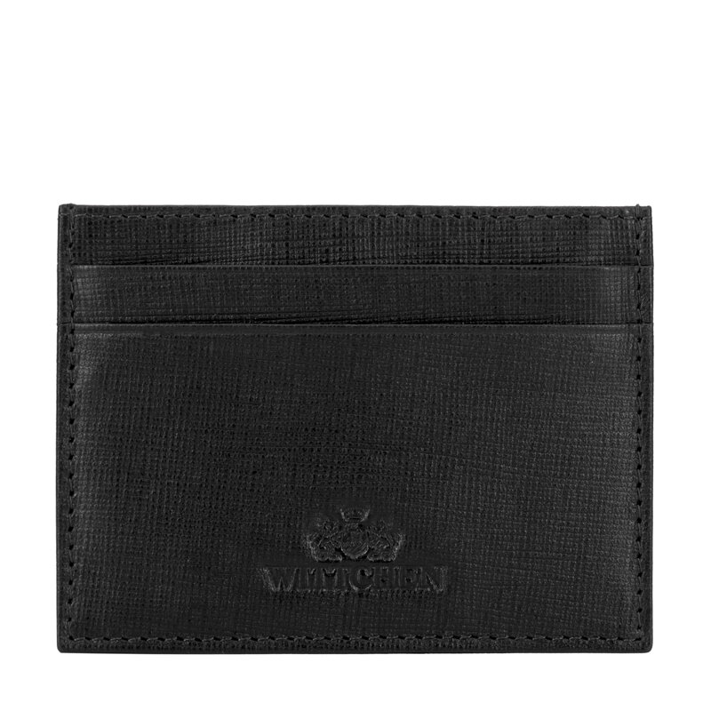Elegantné kožené puzdro na karty s RFID ochranou – kolekcia Saffiano Elegantné kožené puzdro na karty s RFID ochranou – kolekcia Saffiano