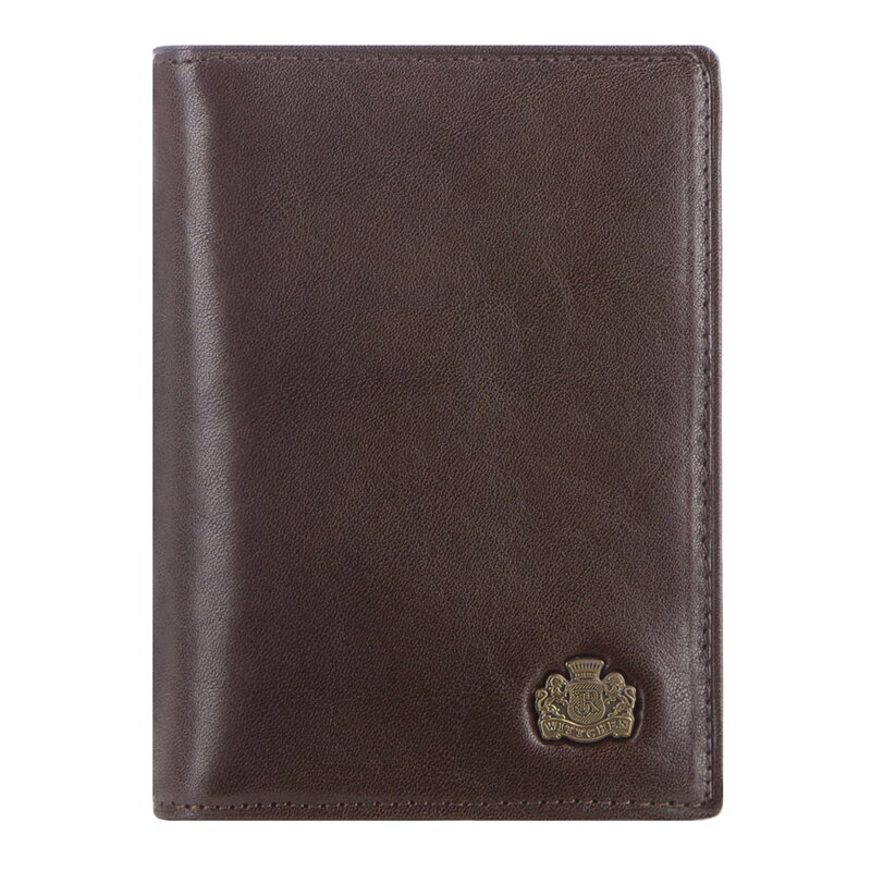 Etui na dokumenty skórzane z herbem 10-2-174-4