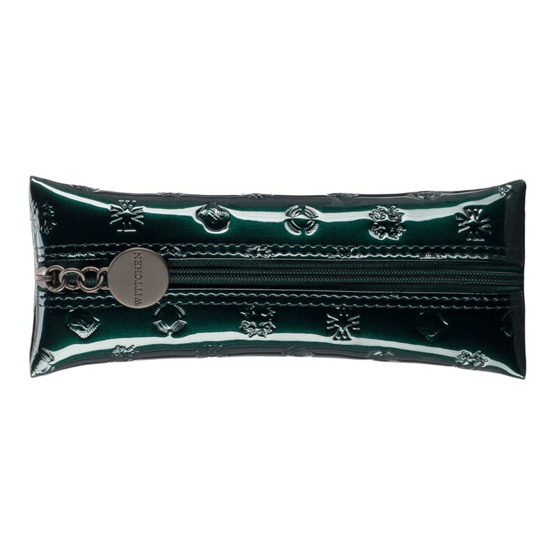 Etui na klucze ze skóry lakierowanej z monogramem 34-2-135-0S