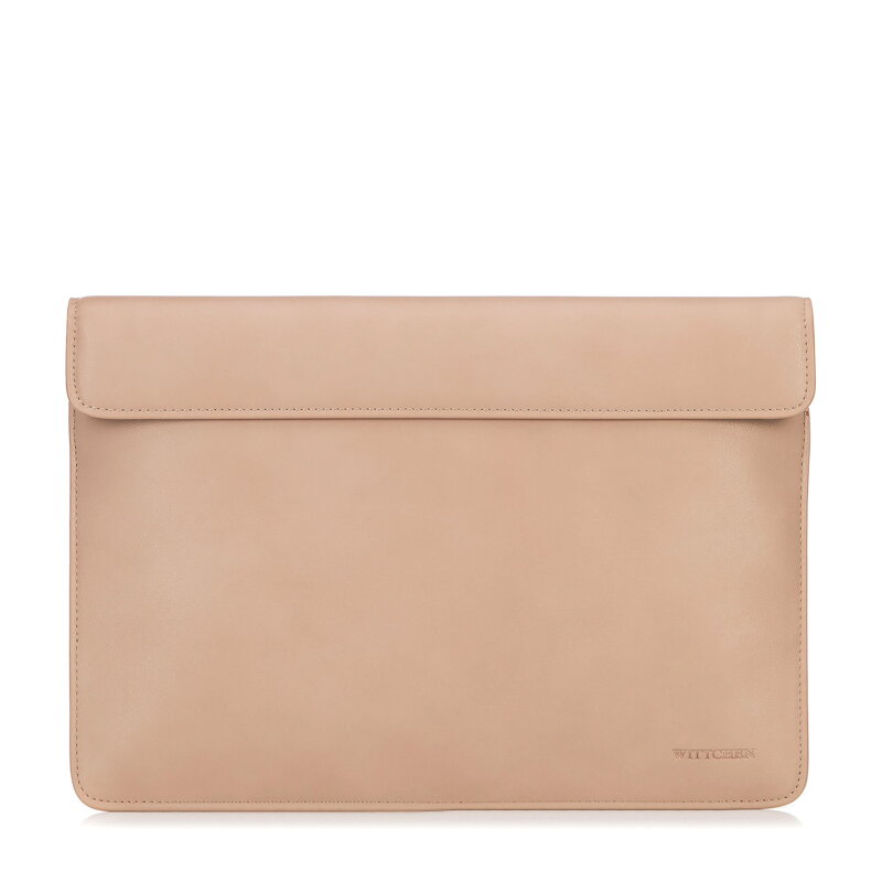 Etui na laptopa 13” z imitacji skóry beżowe 100-3P-903-9 Etui na laptopa 13” z imitacji skóry beżowe 100-3P-903-9