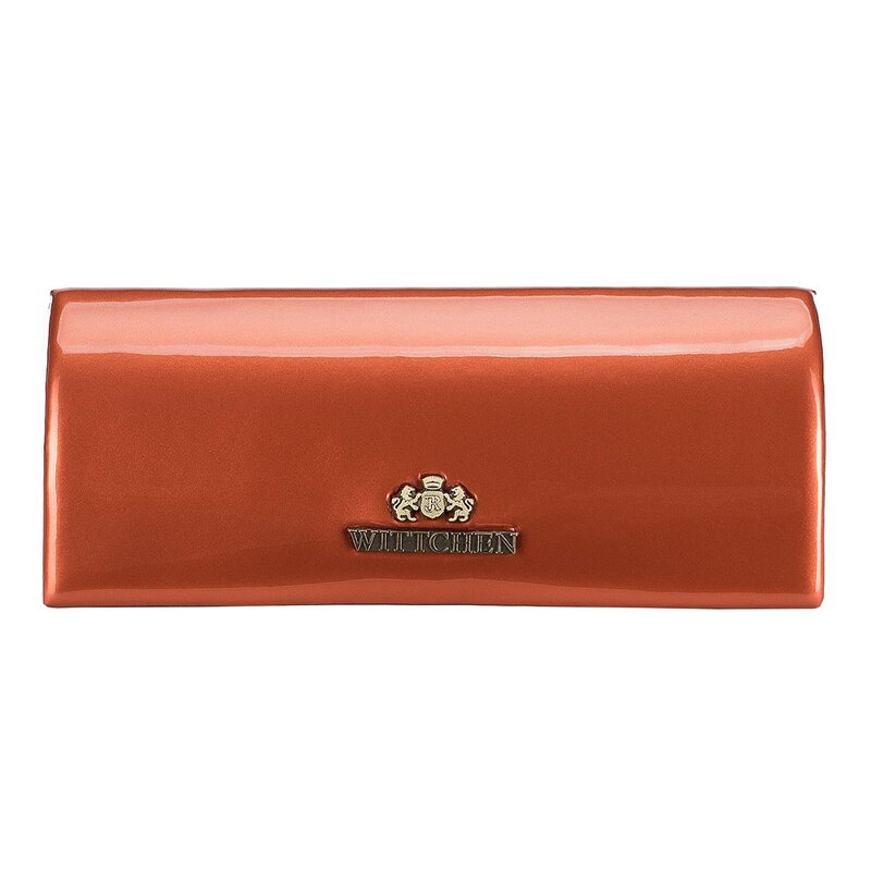 Etui na okulary ze skóry lakierowanej 25-2-164-6