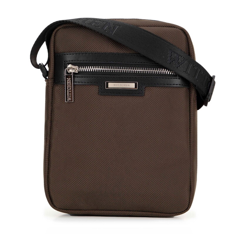 Pánska klasická crossbody taška zelená 100-4U-906-Z Pánska klasická crossbody taška zelená 100-4U-906-Z