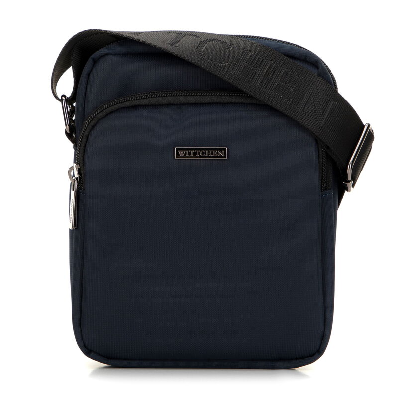 Pánska crossbody taška s predným vreckom granátová 99-4P-211-7 Pánska crossbody taška s predným vreckom granátová 99-4P-211-7