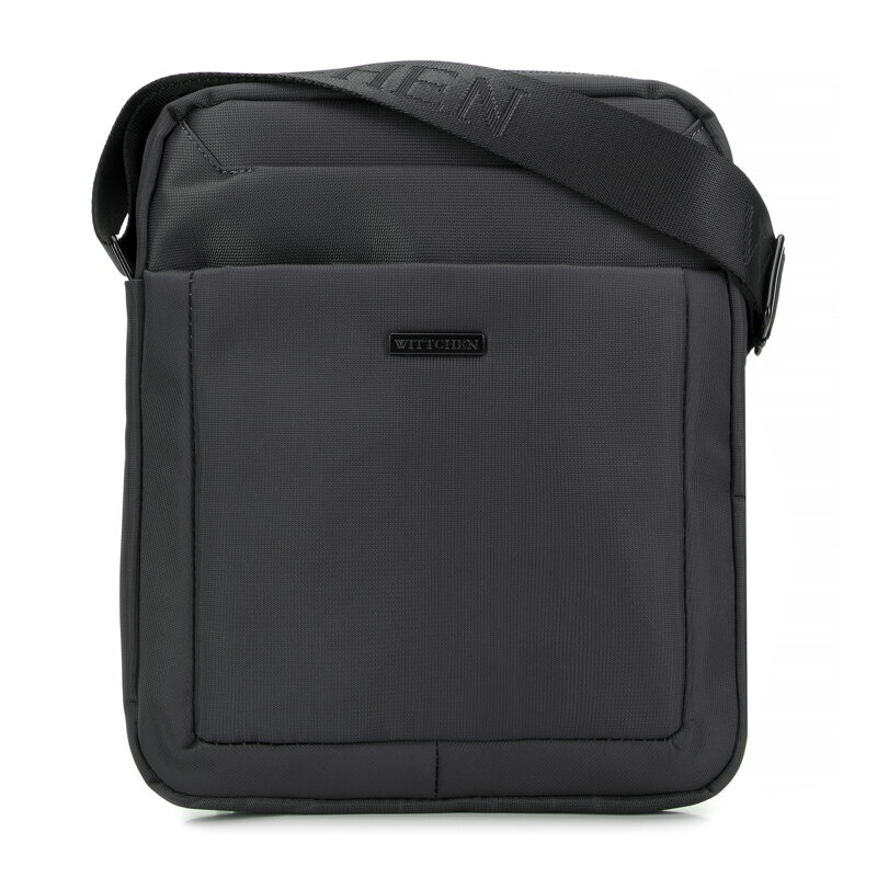 Pánska crossbody taška s prednými vreckami sivá 99-4P-200-8 Pánska crossbody taška s prednými vreckami sivá 99-4P-200-8