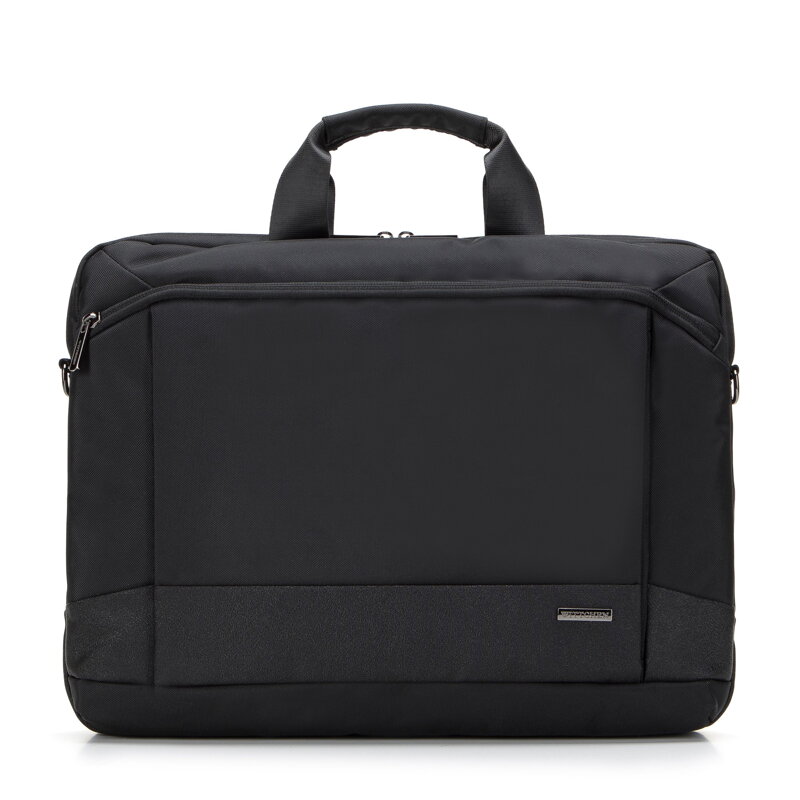Pánska taška na notebook 15,6” s lesklou vložkou čierna 98-3P-207-1