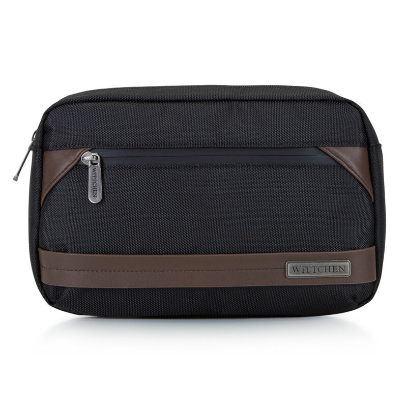 Męska torebka nerka z krytym suwakiem 92-3P-108-15