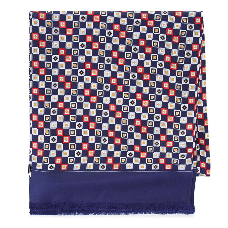 Męski szal z jedwabiu 93-7M-S41-2