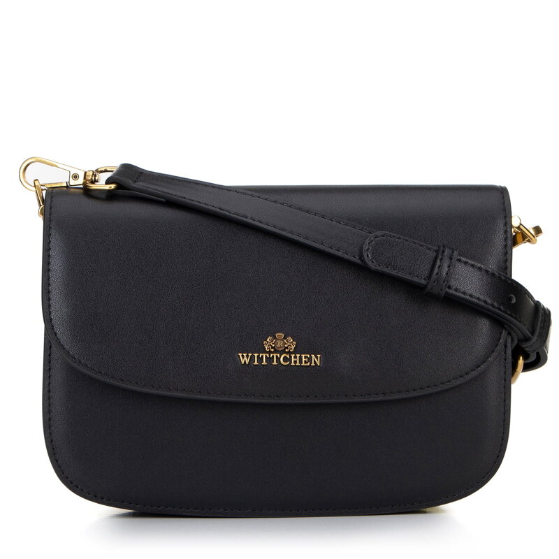 Dámska crossbody z pravej kože čierna 100-4E-214-1 Dámska crossbody z pravej kože čierna 100-4E-214-1