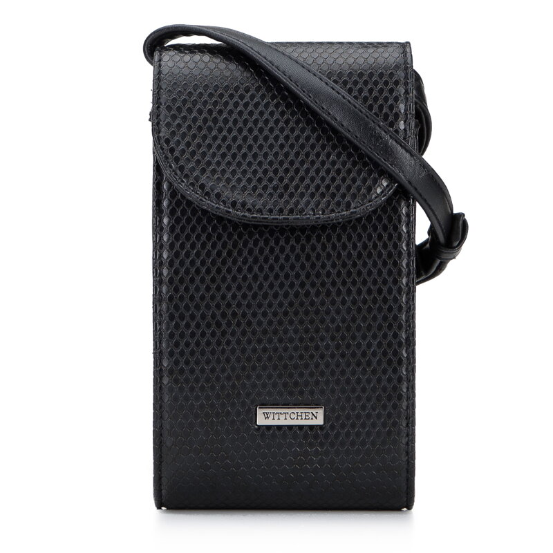 Minitorebka z ekoskóry z zaokrągloną klapą 95-2Y-060-11