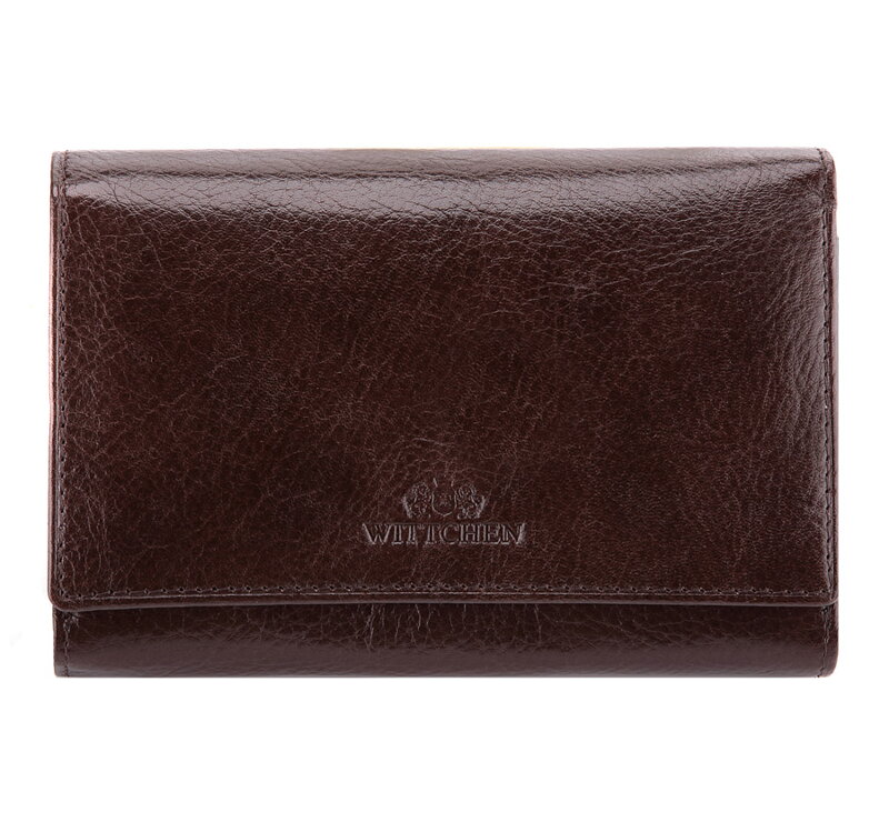 Damski portfel skórzany stylowy średni 21-1-361-4