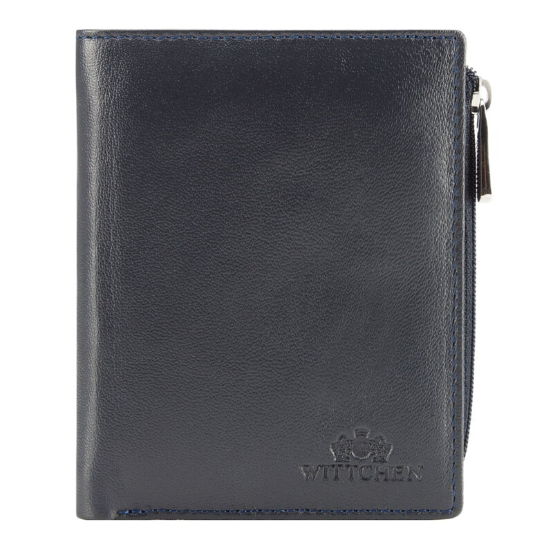 Portfel ze skóry z zapięciem UNISEX 21-1-445-N Portfel ze skóry z zapięciem UNISEX 21-1-445-N