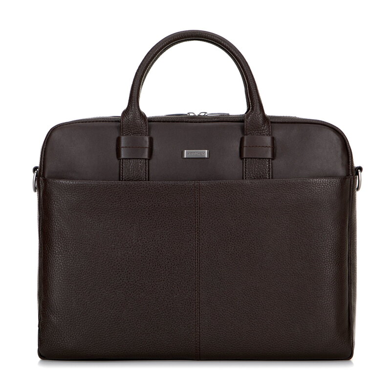 Kožená taška na notebook 16” tmavohnedá 100-3U-809-4 Kožená taška na notebook 16” tmavohnedá 100-3U-809-4