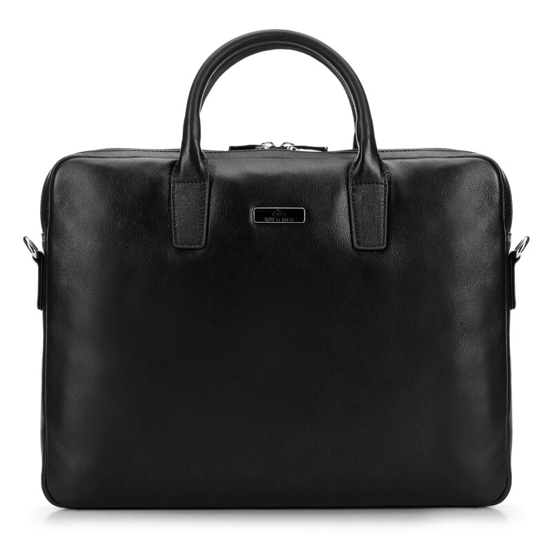 Torba na laptopa 11’’/12’’ skórzana klasyczna 98-3U-901-1 Torba na laptopa 11’’/12’’ skórzana klasyczna 98-3U-901-1