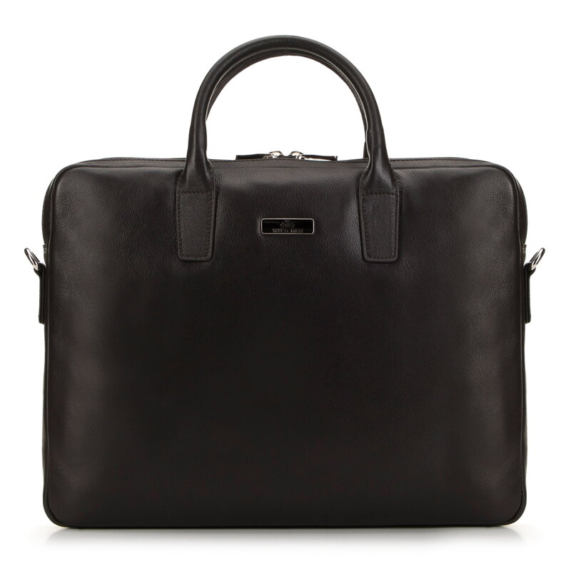 Torba na laptopa 11’’/12’’ skórzana klasyczna - 98-3U-901-5 Torba na laptopa 11’’/12’’ skórzana klasyczna - 98-3U-901-5