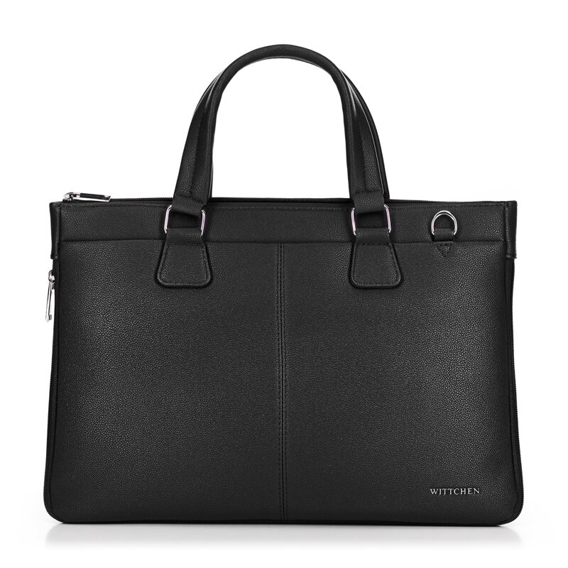 Torba na laptopa 14,5” z imitacji skóry czarna 100-3P-904-1 Torba na laptopa 14,5” z imitacji skóry czarna 100-3P-904-1