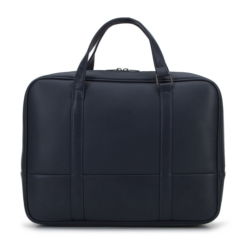 Torba na laptopa 15,6” z ekoskóry o dwóch fakturach granatowa 95-3P-006-7 Torba na laptopa 15,6” z ekoskóry o dwóch fakturach granatowa 95-3P-006-7