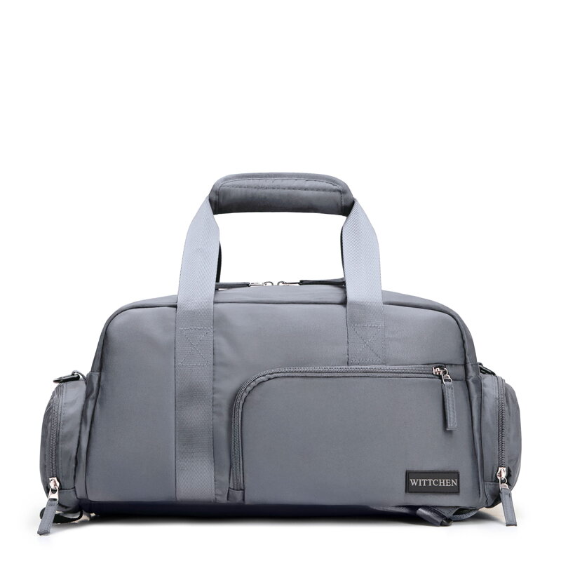 Torba podróżna 2w1 do samolotu z funkcją plecaka szara 56-3S-022-01