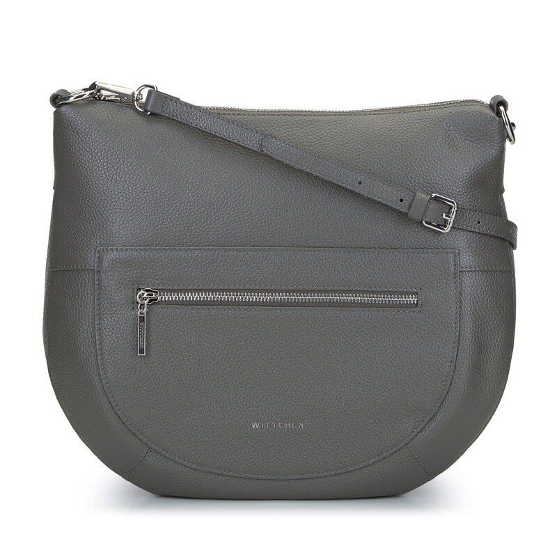 Torebka saddle bag na cienkim pasku 93-4E-609-8