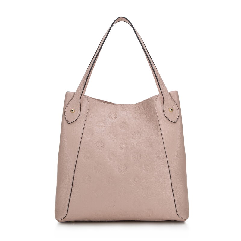 Torebka worek skórzana w monogram 94-4E-610-P