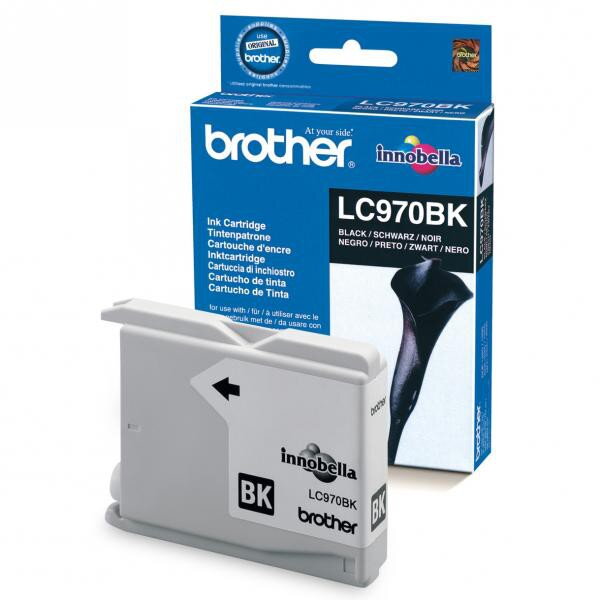 Brother originál ink LC-970BK, black, 350str., Brother DCP-135C, 150C, MFC-235C, 260C, čierna