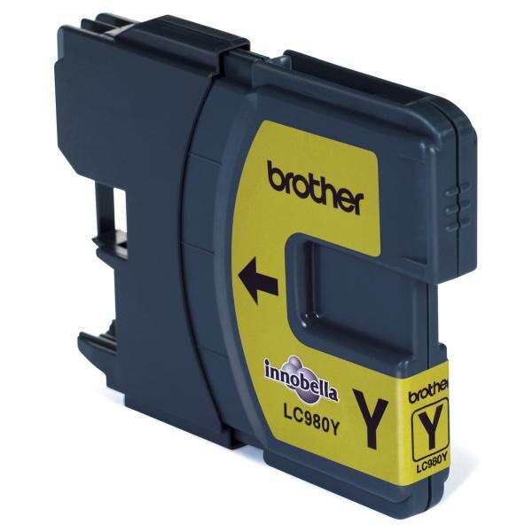 Brother originál ink LC-980Y, yellow, 260ml, Brother DCP-145C, 165C, žltá Brother originál ink LC-980Y, yellow, 260ml, Brother DCP-145C, 165C, žltá
