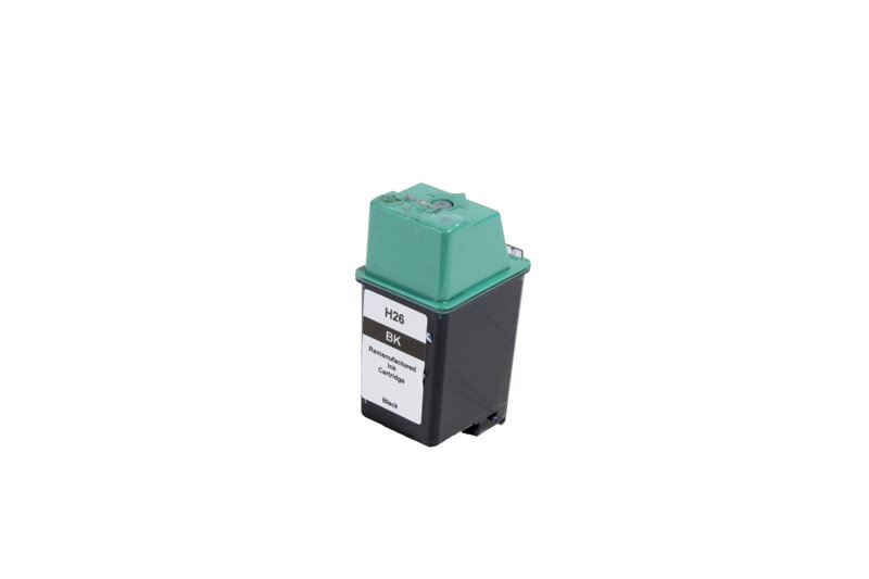 HP renovovaná atramentová náplň C51626A, no.26, 40ml (BULK), čierna HP renovovaná atramentová náplň C51626A, no.26, 40ml (BULK), čierna