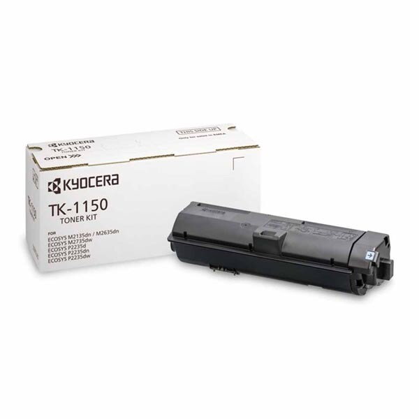 Kyocera originál toner 1T02RT0NL0, black, 3000str., TK-1150, Kyocera ECOSYS M2135dn, M2635dn, M2735dw, M2135dw, O, čierna