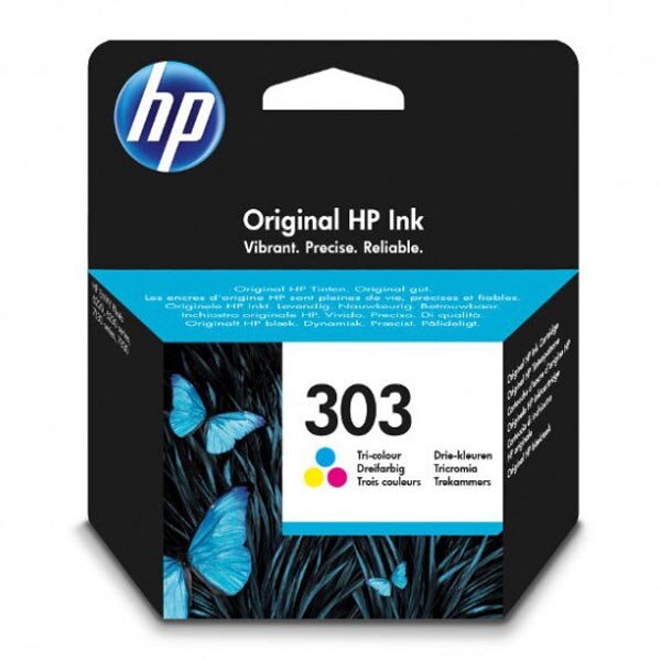 HP originál ink T6N01AE, HP 303, color, 165str., HP ENVY Photo 6230, 7130, 7134, 7830, farebná HP originál ink T6N01AE, HP 303, color, 165str., HP ENVY Photo 6230, 7130, 7134, 7830, farebná