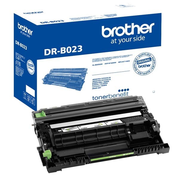 Brother originál válec DRB023, black, 12000str., čierna Brother originál válec DRB023, black, 12000str., čierna