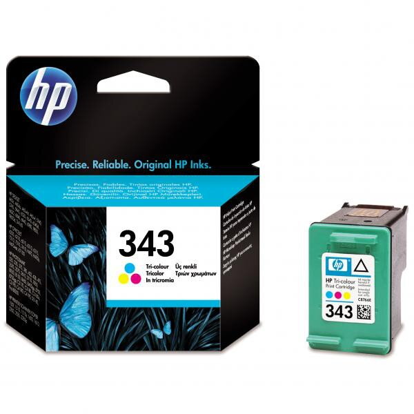 HP originál ink C8766EE, HP 343, color, 260str., 7ml, HP Photosmart 325, 375, OJ-6210, DeskJet 5740,5740xi, farebná HP originál ink C8766EE, HP 343, color, 260str., 7ml, HP Photosmart 325, 375, OJ-6210, DeskJet 5740,5740xi, farebná