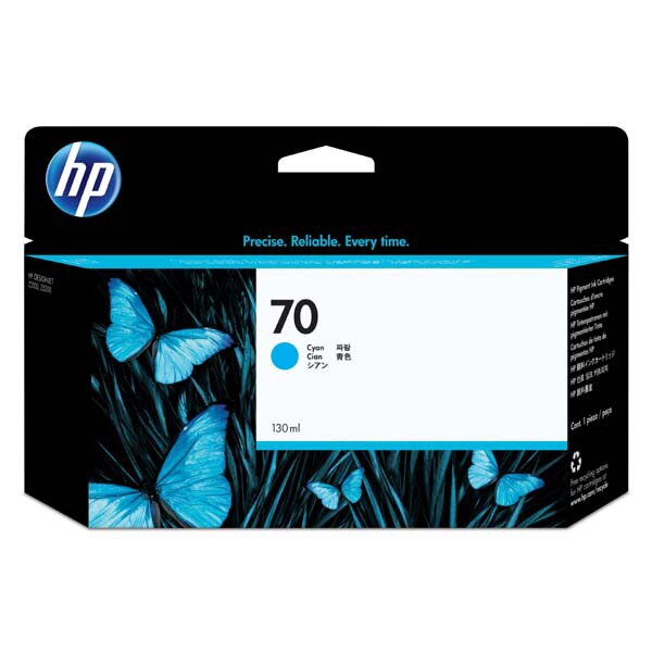 HP originál ink C9452A, HP 70, cyan, 130ml, HP Designjet Z3100, Z2100, azurová HP originál ink C9452A, HP 70, cyan, 130ml, HP Designjet Z3100, Z2100, azurová