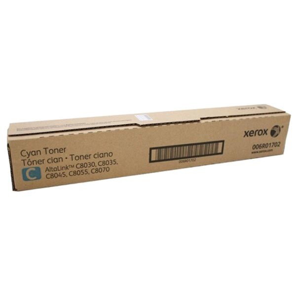 Xerox originál toner 006R01702, cyan, 15000str., Xerox AltaLink C8030,C8035,C8045,C8055,C8070, O, azurová Xerox originál toner 006R01702, cyan, 15000str., Xerox AltaLink C8030,C8035,C8045,C8055,C8070, O, azurová