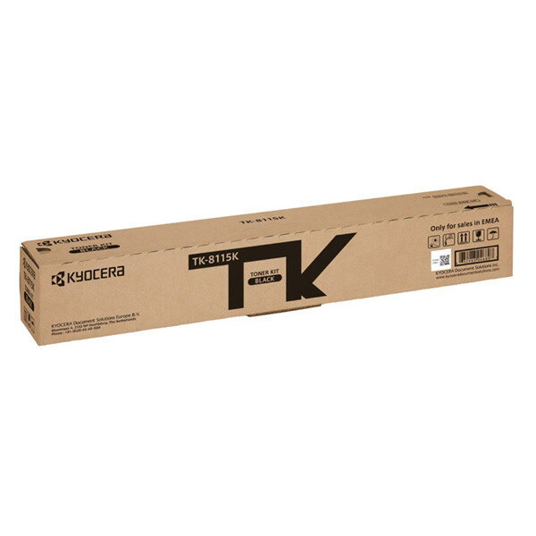 Kyocera originál toner 1T02P30NL0, black, 12000str., TK-8115K, Kyocera ECOSYS M8124cidn, M8130cidn, O, čierna