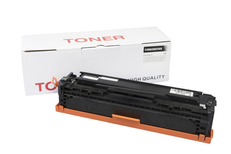 Kompatibilná tonerová náplň CB540A, 125A, CE320A, 128A, CF210X, 131X, 1980B002, CRG716, 6273B002, CRG731H, 2200 listov pre tlačiarne HP, čierna Kompatibilná tonerová náplň CB540A, 125A, CE320A, 128A, CF210X, 131X, 1980B002, CRG716, 6273B002, CRG731H, 2200 listov pre tlačiarne HP, čierna