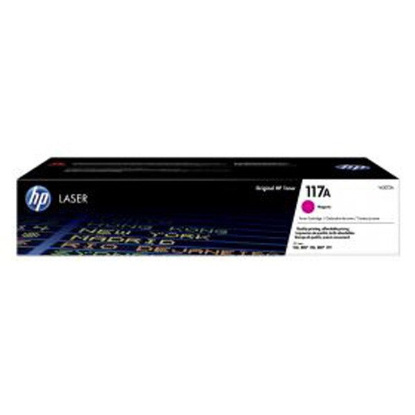 HP originál toner W2073A, magenta, 700str., HP 117A, HP Color Laser 150, MFP 178, MFP 179, O, purpurová