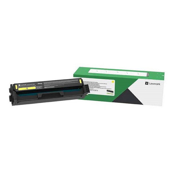 Lexmark originál toner C3220Y0, yellow, 1500str., return, Lexmark C3224dw, C3326dw, MC3224, O, žltá