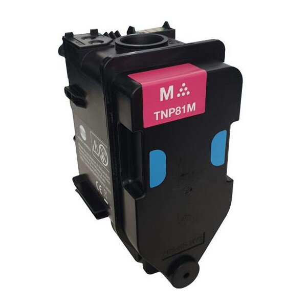 Konica Minolta originál toner AAJW351, magenta, 9000str., TNP-81M, Konica Minolta Bizhub C3300i, C4000i, O, purpurová