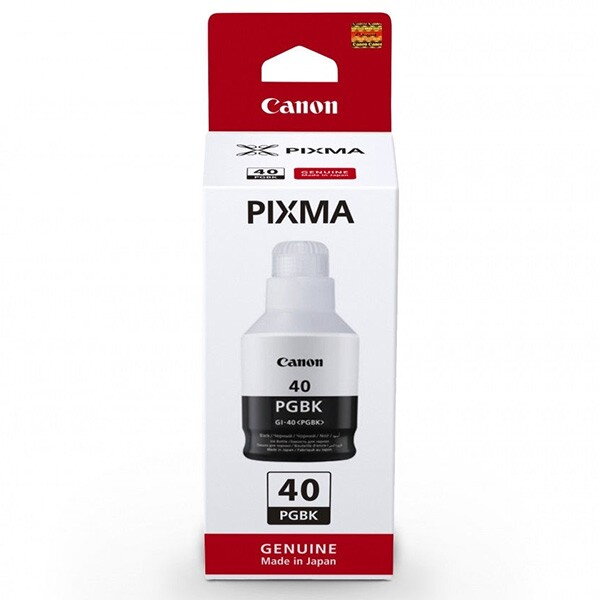 Canon originál ink 3385C001, black, 6000str., 170ml, GI-40 PGBK, Canon PIXMA G5040,G6040, čierna