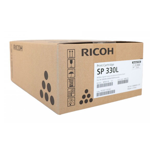 Ricoh originál toner 408278, black, 3500str., Ricoh SP 330, O, čierna